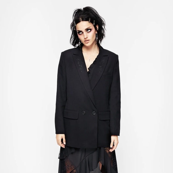 Disturbia Poe Oversized Tailored Jacket - Picture 1 of 2